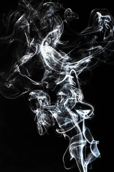 Abstract Photography: Abstract White Smoke - Horse Fever by Philippe Hugonnard