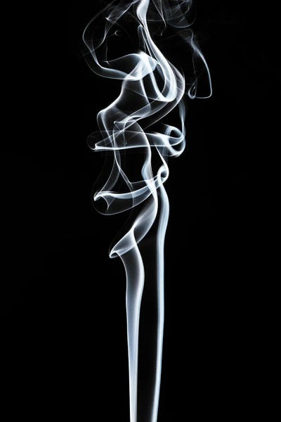 Abstract Photography: Abstract White Smoke - Sensual by Philippe Hugonnard