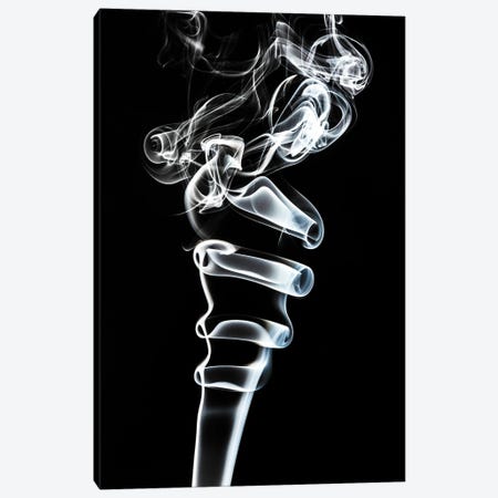Abstract White Smoke - Ice Cream Canvas Print #PHD2330} by Philippe Hugonnard Art Print