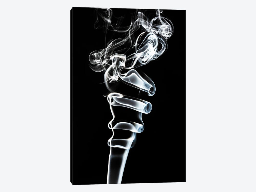 Abstract White Smoke - Ice Cream by Philippe Hugonnard 1-piece Canvas Art Print