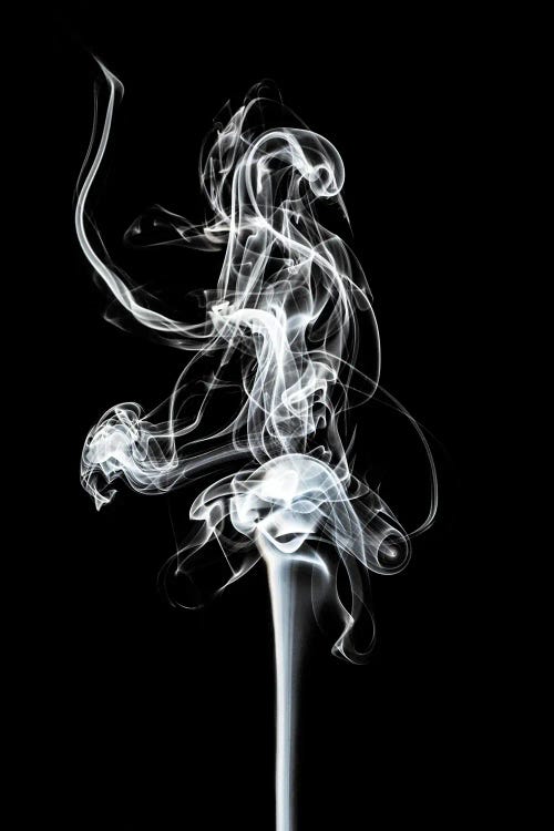 Abstract White Smoke - Prima Ballerina