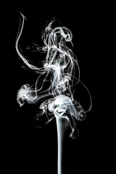 Abstract Photography: Abstract White Smoke - Prima Ballerina by Philippe Hugonnard