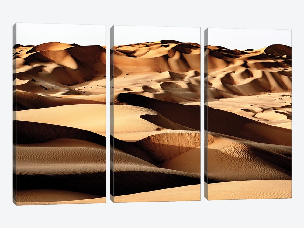 Wild Sand Dunes - Desert by Philippe Hugonnard 3-piece Canvas Wall Art