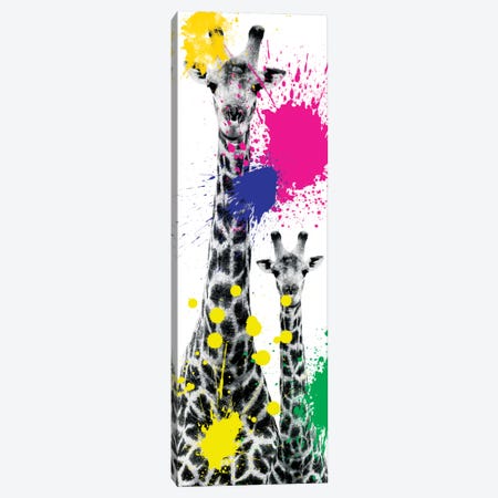 Giraffes III Canvas Print #PHD234} by Philippe Hugonnard Canvas Wall Art