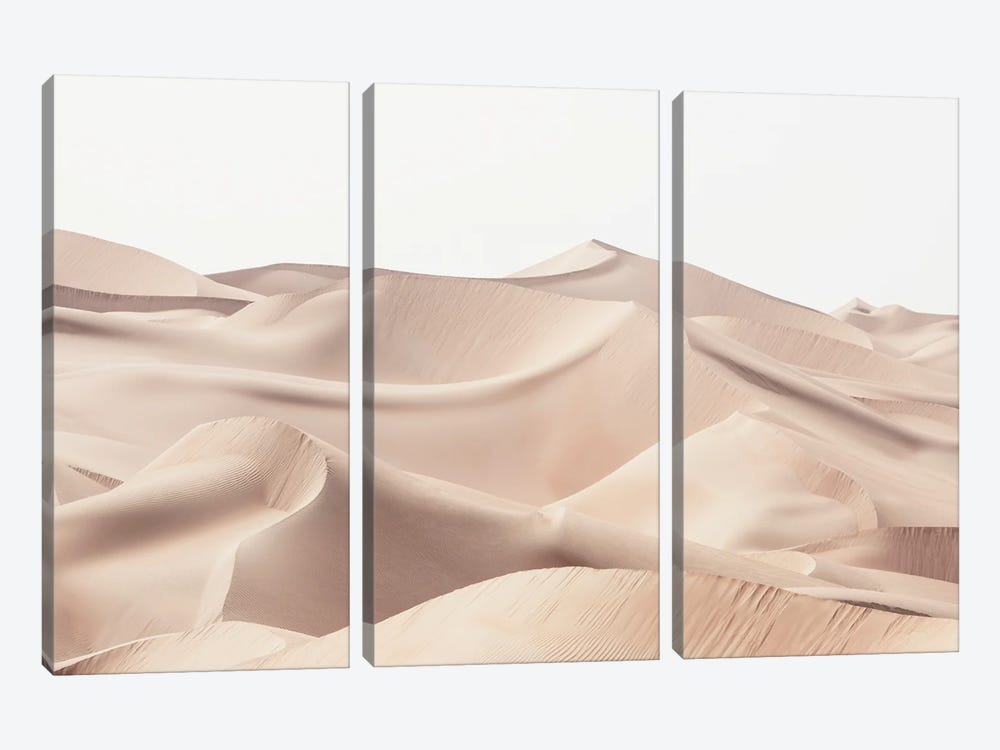 Wild Sand Dunes - Mountain Of Sand by Philippe Hugonnard 3-piece Art Print