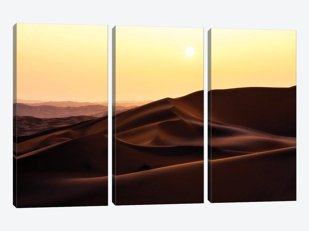 Wild Sand Dunes - Fullness by Philippe Hugonnard 3-piece Canvas Art