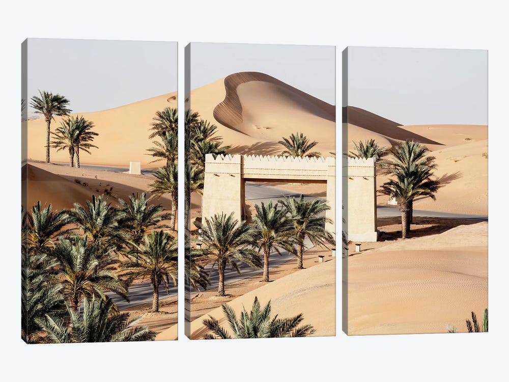 Wild Sand Dunes - In The Middle Of The Desert by Philippe Hugonnard 3-piece Canvas Art