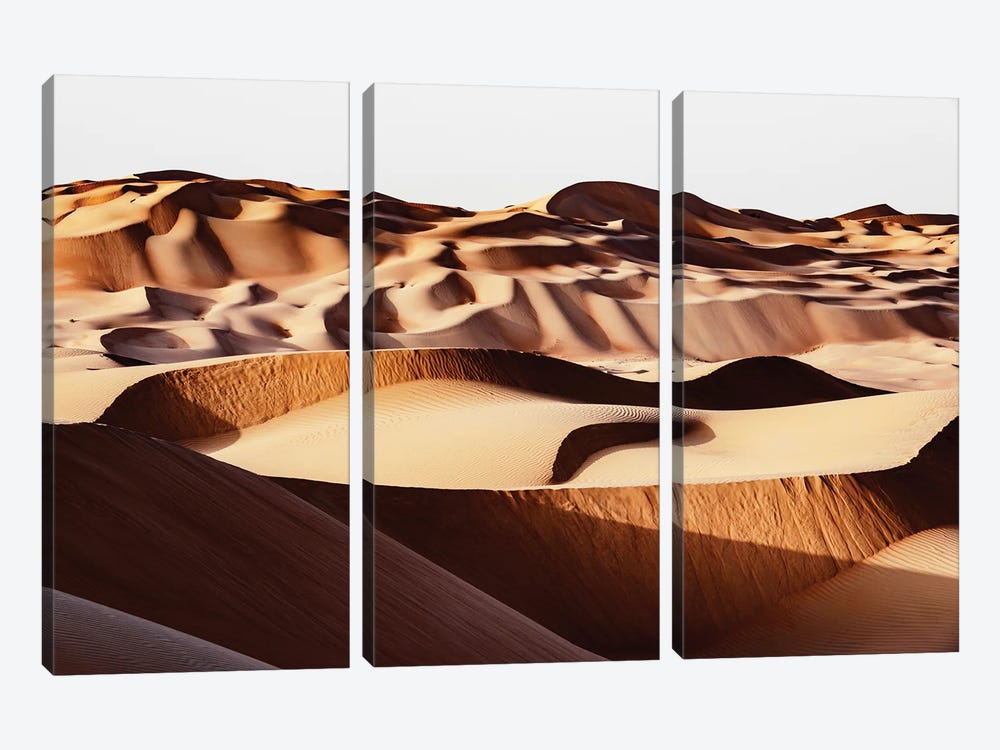 Wild Sand Dunes - Sunset by Philippe Hugonnard 3-piece Canvas Artwork