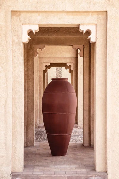 Desert Home - Terracotta Jar by Philippe Hugonnard multi panel art