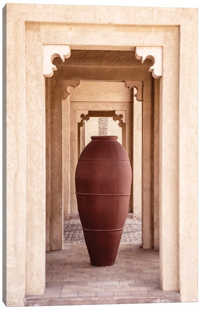 Desert Home - Terracotta Jar Canvas Art Print - Desert Home