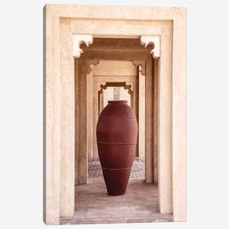 Desert Home - Terracotta Jar Canvas Print #PHD2400} by Philippe Hugonnard Canvas Print
