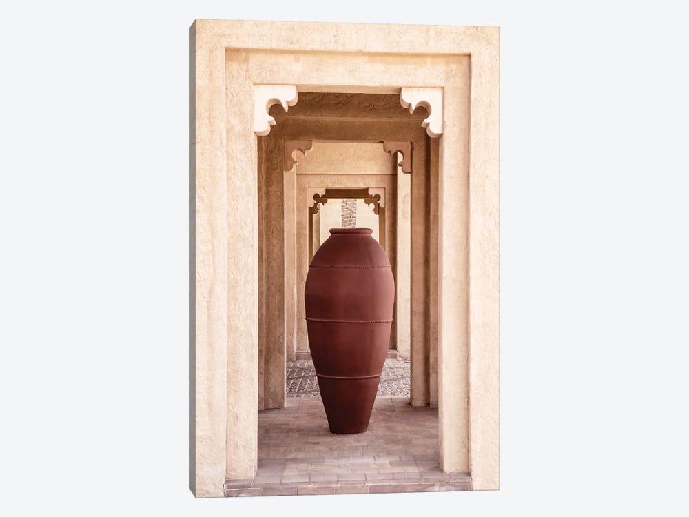 Desert Home - Terracotta Jar by Philippe Hugonnard 1-piece Canvas Art Print
