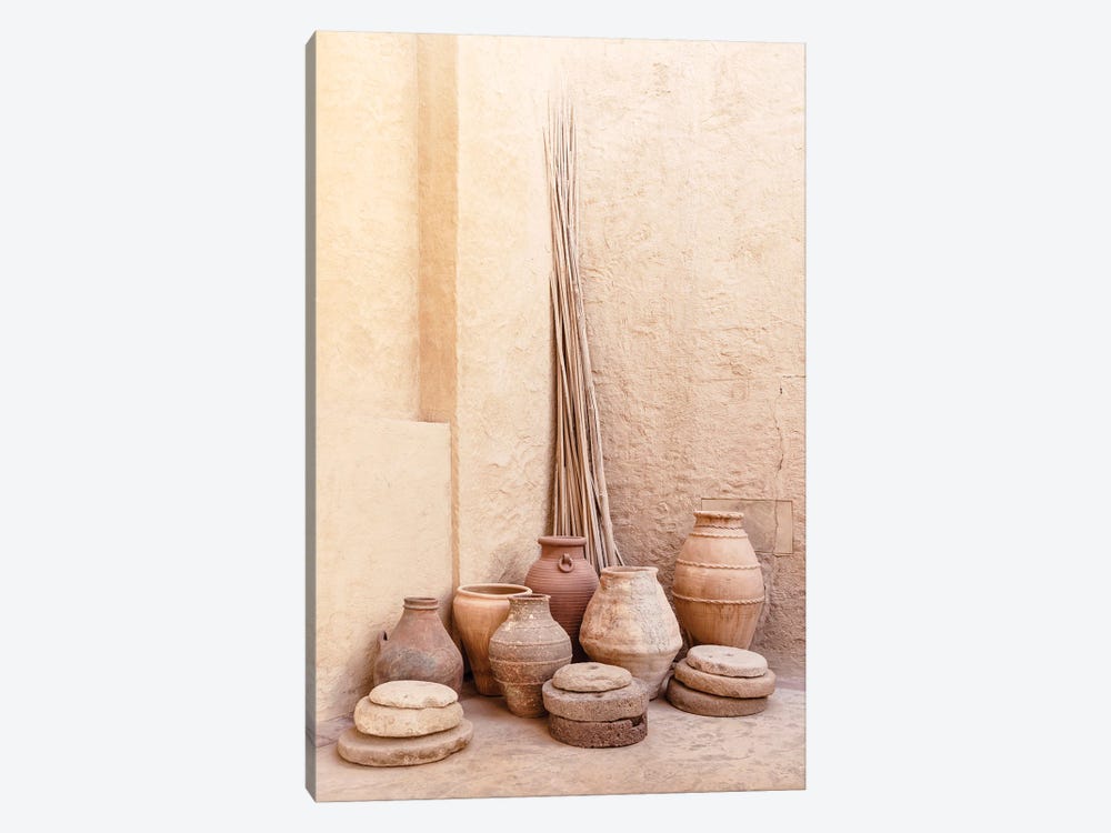 Desert Home - Antique Jars by Philippe Hugonnard 1-piece Canvas Artwork