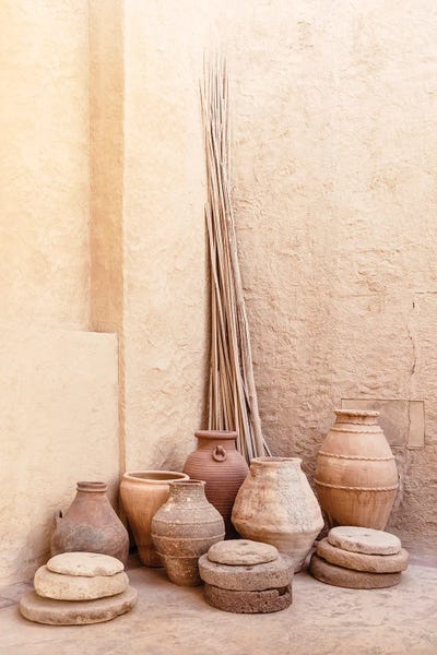 Natural Elements: Desert Home - Antique Jars by Philippe Hugonnard