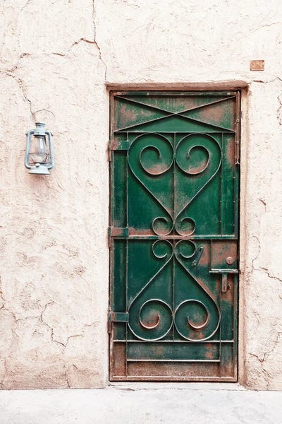 Desert Home - Old Green Door by Philippe Hugonnard acrylic art print