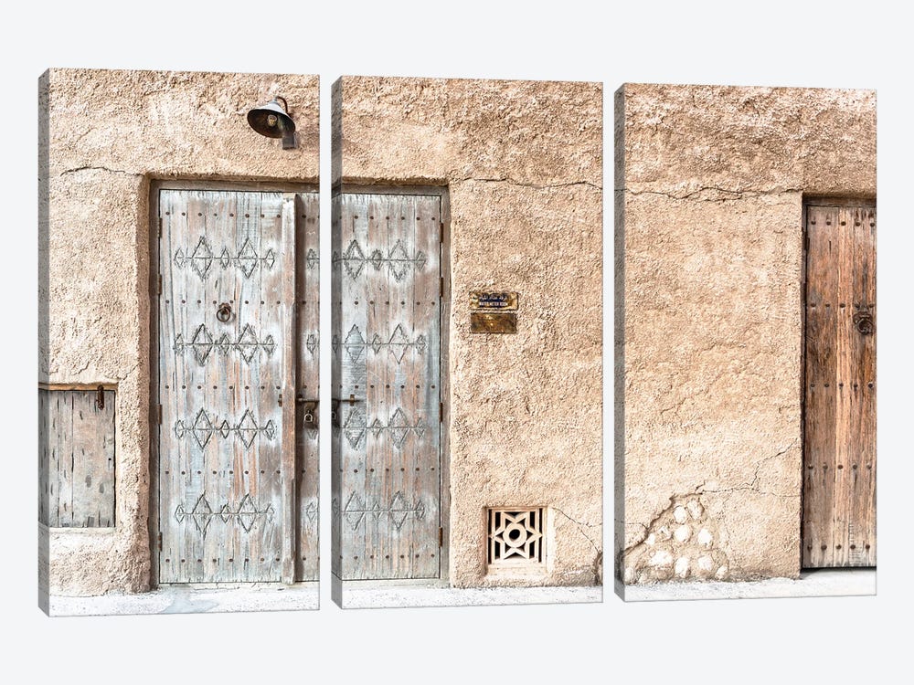 Desert Home - Water Meter Room by Philippe Hugonnard 3-piece Canvas Artwork