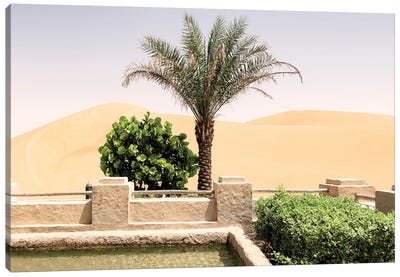 Desert Home - Between Two Dunes Canvas Art Print - Middle Eastern Décor