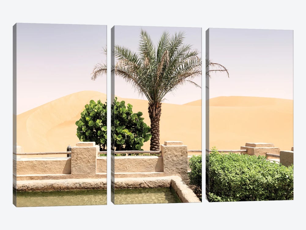 Desert Home - Between Two Dunes by Philippe Hugonnard 3-piece Canvas Art