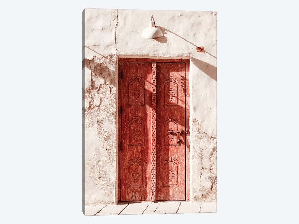 Desert Home - Old Red Door by Philippe Hugonnard 1-piece Canvas Wall Art