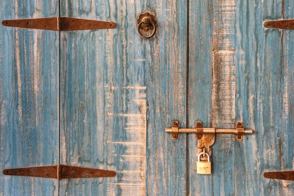 Doors: Desert Home - Closed Door by Philippe Hugonnard