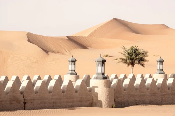 Middle Eastern Décor: Desert Home - Follow The Wall by Philippe Hugonnard