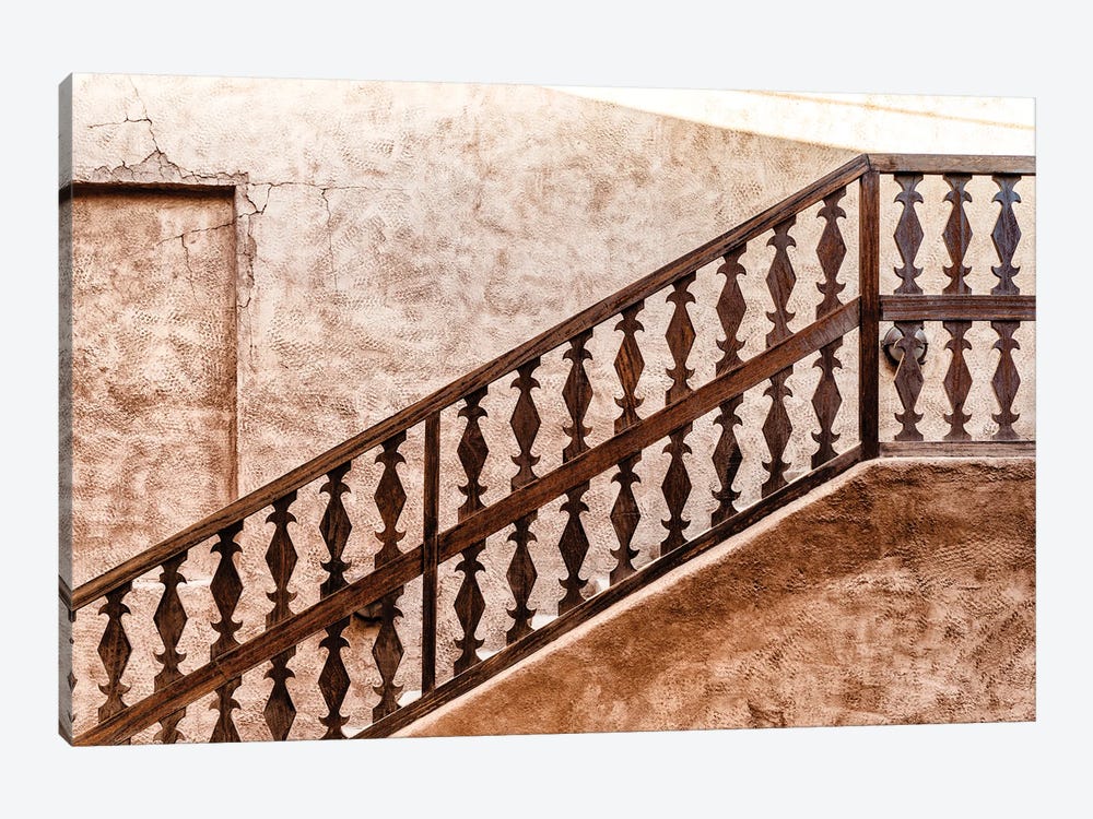 Desert Home - Climbing Stairs by Philippe Hugonnard 1-piece Canvas Art Print