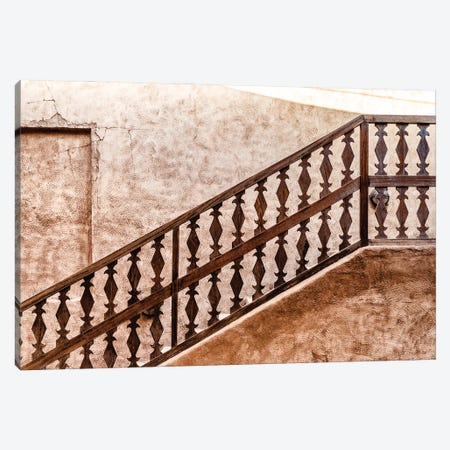 Desert Home - Climbing Stairs Canvas Print #PHD2417} by Philippe Hugonnard Canvas Print