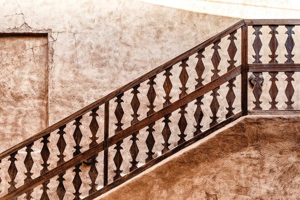 Middle Eastern Décor: Desert Home - Climbing Stairs by Philippe Hugonnard