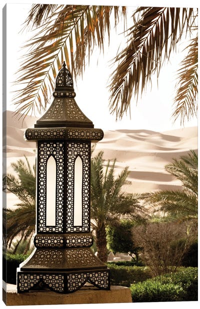 Desert Home - Oasis Canvas Art Print - Middle Eastern Décor