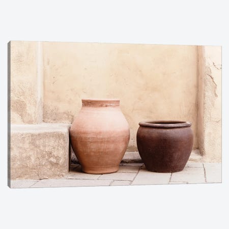 Desert Home - Terracotta Pots Canvas Print #PHD2424} by Philippe Hugonnard Canvas Wall Art