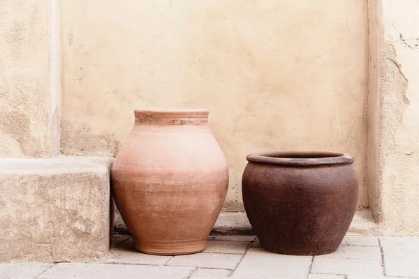 Still Life Photography: Desert Home - Terracotta Pots by Philippe Hugonnard