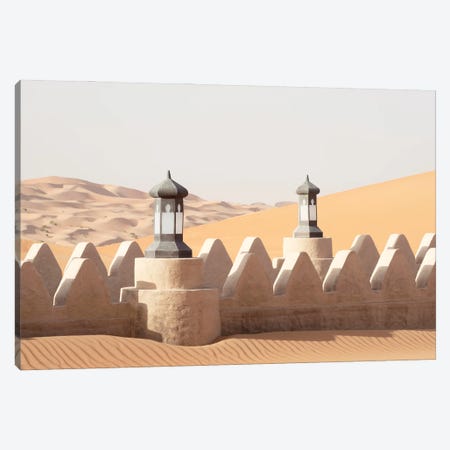 Desert Home - Between Two Lanterns Canvas Print #PHD2427} by Philippe Hugonnard Canvas Artwork