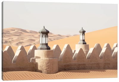 Desert Home - Between Two Lanterns Canvas Art Print - Middle Eastern Décor