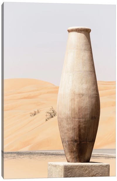 Desert Home - The Jar Canvas Art Print - Middle Eastern Décor