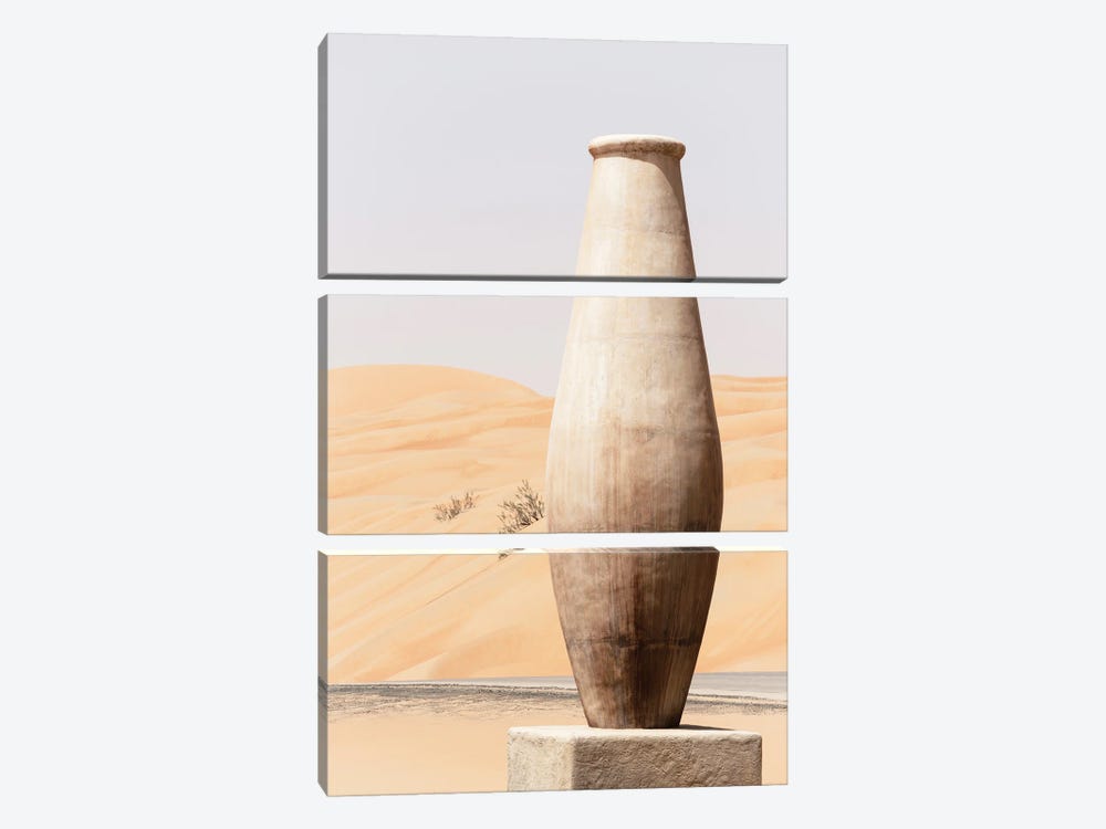 Desert Home - The Jar by Philippe Hugonnard 3-piece Canvas Art