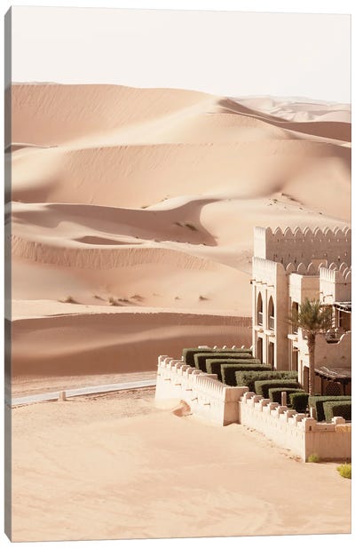 Desert Home - Dune Sand Skin Canvas Art Print - Middle Eastern Décor