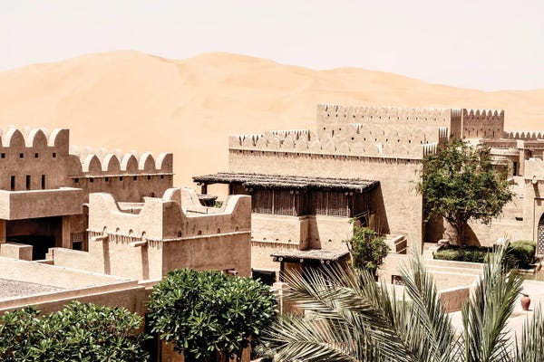 Middle Eastern Décor: Desert Home - Above The Rooftops by Philippe Hugonnard