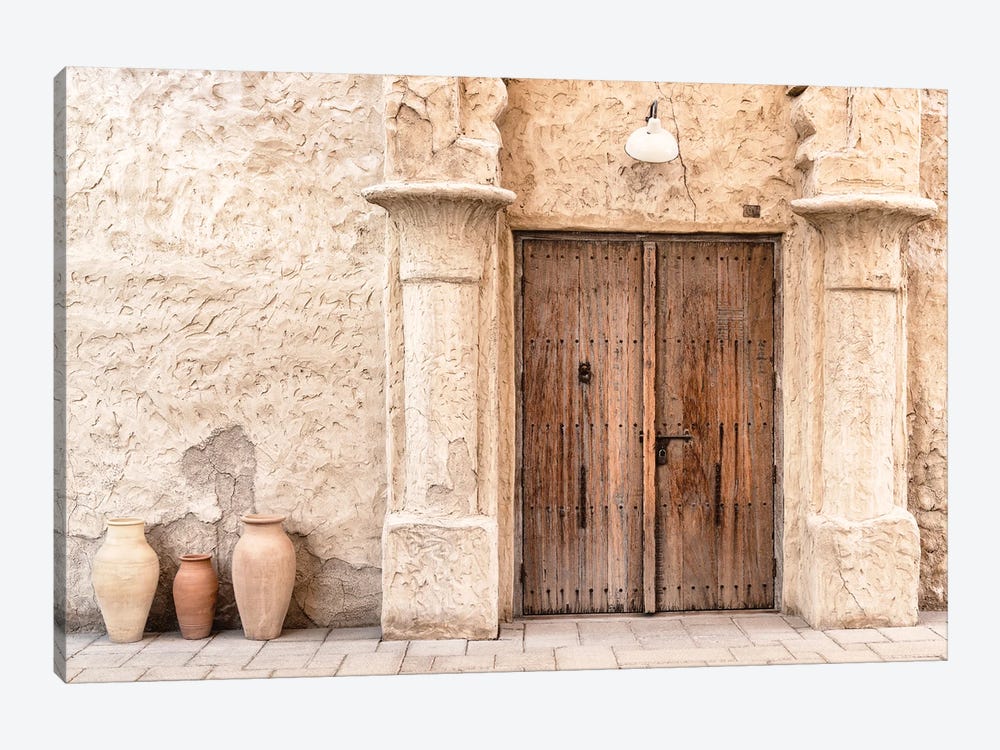 Desert Home - Traditional Facade by Philippe Hugonnard 1-piece Canvas Art