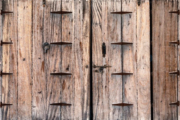 Desert Home - Vintage Wooden Door