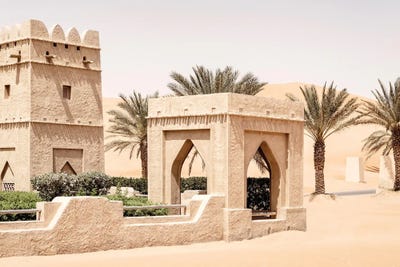 Desert Home - In The Middle Of The Dunes by Philippe Hugonnard art print