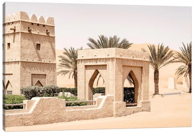 Desert Home - In The Middle Of The Dunes Canvas Art Print - Middle Eastern Décor