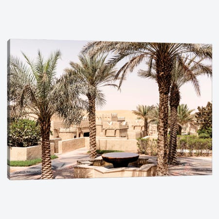Desert Home - Among The Palm Trees Canvas Print #PHD2459} by Philippe Hugonnard Canvas Art