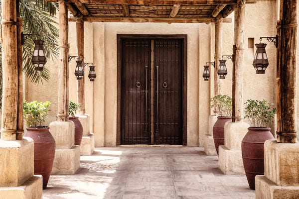 Middle Eastern Décor: Desert Home - Under The Pergola by Philippe Hugonnard
