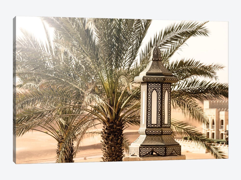 Desert Home - Lantern by Philippe Hugonnard 1-piece Canvas Art