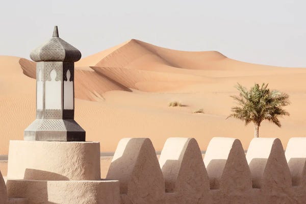 Middle Eastern Décor: Desert Home - Behind The Wall by Philippe Hugonnard