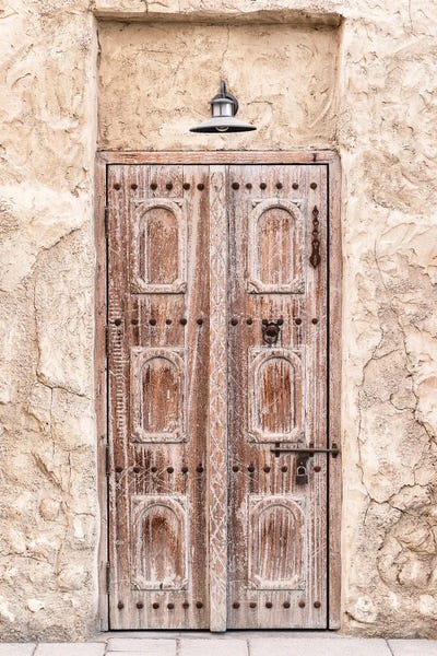 Middle Eastern Décor: Desert Home - Ancient Antique Wooden Door by Philippe Hugonnard