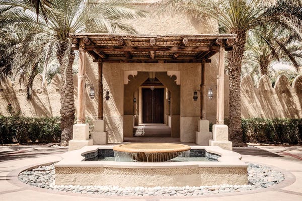 Middle Eastern Décor: Desert Home - Entrance To Paradise by Philippe Hugonnard