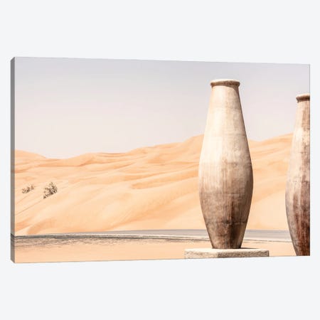 Desert Home - Dune Jars Canvas Print #PHD2476} by Philippe Hugonnard Canvas Print