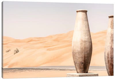Desert Home - Dune Jars Canvas Art Print - Desert Home