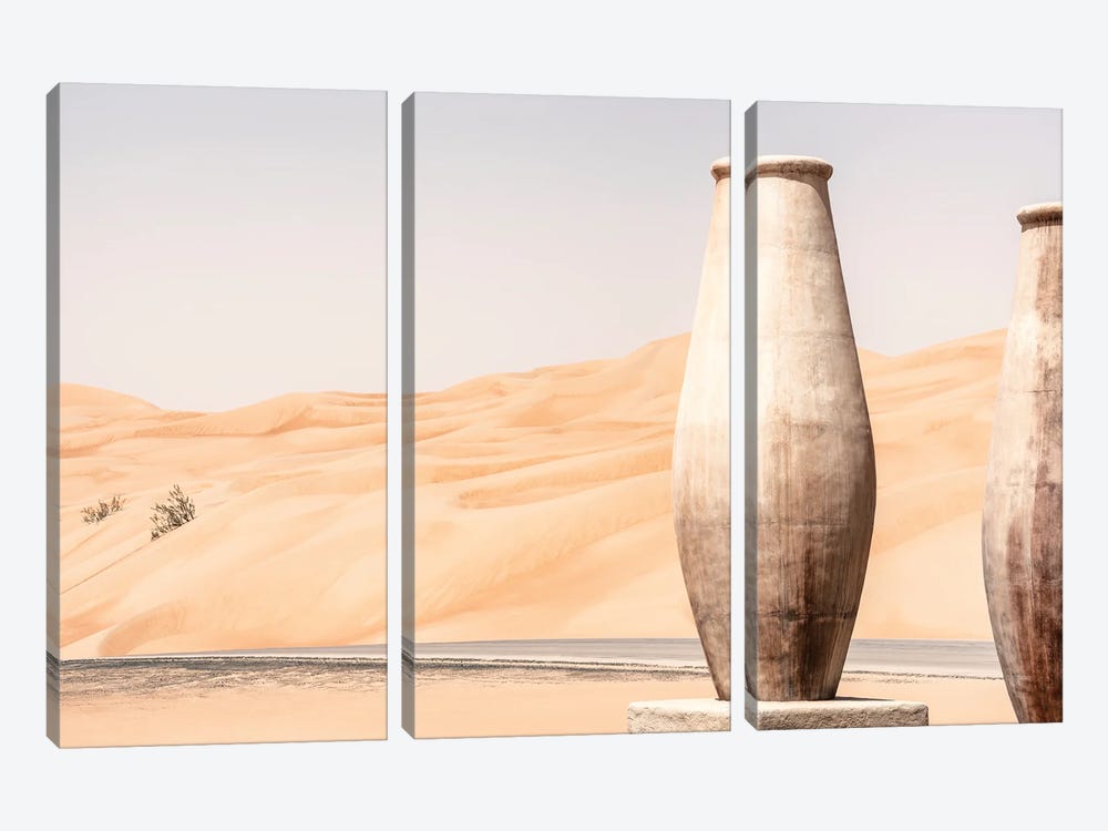 Desert Home - Dune Jars by Philippe Hugonnard 3-piece Canvas Art